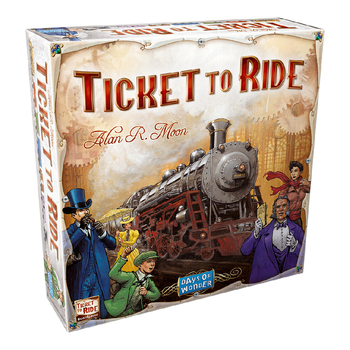 Days of Wonder Ticket to Ride Train Adventure Board Game 8y+