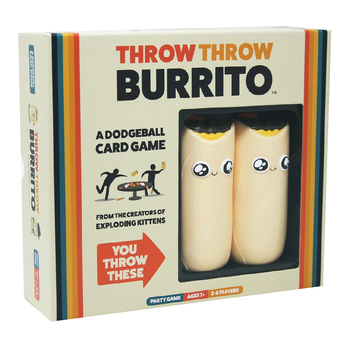 Exploding Kittens Throw Burrito Card Game Kids 7y+