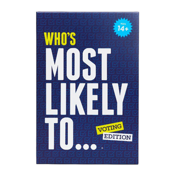 Dss Games Who's Most Likely To Voting Edition Card Game 14y+