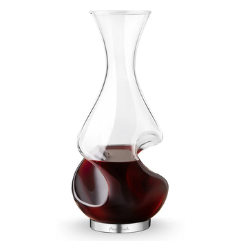 Final Touch Conundrum 375ml Aerator Glass Decanter - Clear