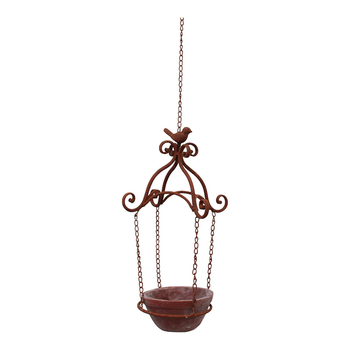 LVD Metal/Terracotta 87cm Planter Hanger Parterre Garden Display