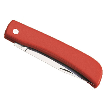 Whitby Knives Survival/Camping SS Knife - Plastic Red