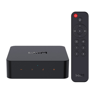 WiiM Pro Plus Wireless Audio Streamer AirPlay 2 & Chromecast - Black