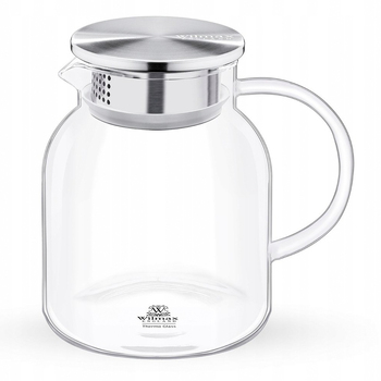 Wilmax England Thermo 1000ml Bell Shape Jug w/ Stainless Steel Lid