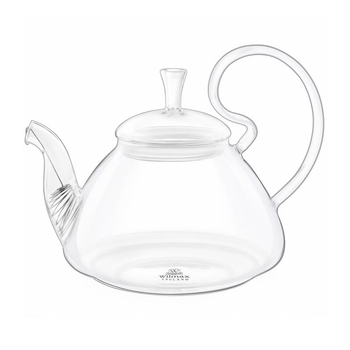 Wilmax England Thermo Glass 600ml Tea Pot w/ Handle - Clear