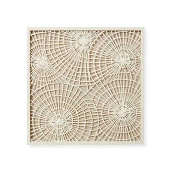 E Style 75cm Asuka Rice Paper Wall Art - White Assorted