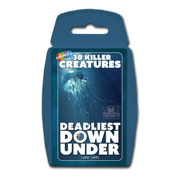 Top Trumps Deadliest Down Under Playing Card Game/Collection 5+