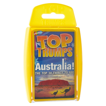 Top Trumps Australia - Top 30 Things to See Playing Card Game/Collection 5+