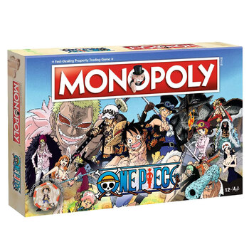 Monopoly One Piece Edition Tabletop Board Game 8+