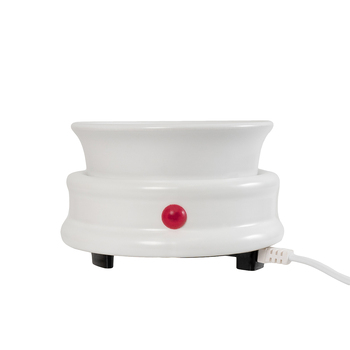 Electric Ceramic Wax Melter Fragrance Release Gift - White