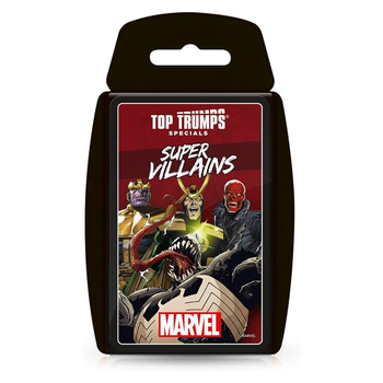 Top Trumps Marvel Super Villains Playing Card Game/Collection 5+