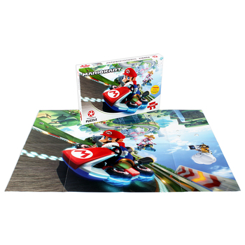 1000pc Super Mario - Mariokart Around the World Puzzle 10+