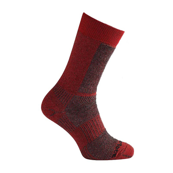 Wrightsock Eco Lt Hike Crew Black/Red Socks L AU 8-11.5 Men/9.5-11 Women