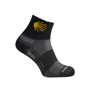 Wrightsock Eco Explore Black/Camino Socks L AU 8-11.5 Mens/9.5-11 Womens