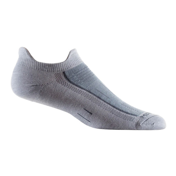 Wrightsock Endurance Double Tab Lt Grey Unisex Socks S AU 4-6 Womens