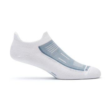 Wrightsock Endurance Double Tab White Socks L AU 8-11.5 Mens/9.5-11 Womens