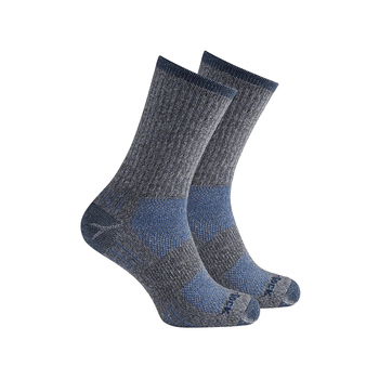 Wrightsock Silver Escape Ash Twist/Blue Socks M AU 4-7.5 Mens/6.5-9 Womens