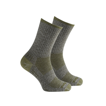 Wrightsock Silver Escape Crew Trail GRN Socks L AU 8-11.5 Men/9.5-11 Women