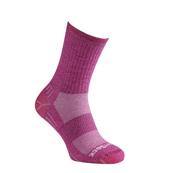 Wrightsock Escape Crew Pink Unisex Socks M AU 4-7.5 Mens/6.5-9 Womens