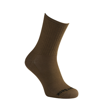 Wrightsock Escape Crew Coyote Brown Unisex Socks XL AU 12+ Mens