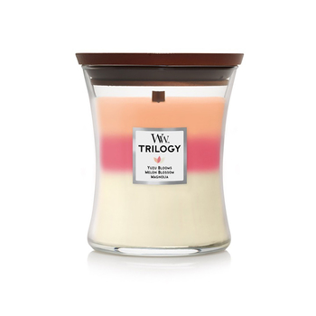 WoodWick 274g Scented Candle Blooming Orchard Trilogy Medium