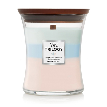 WoodWick 274g Scented Candle Oceanic Trilogy Medium
