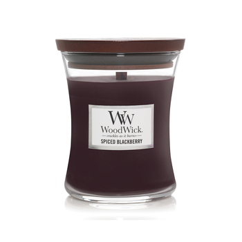WoodWick 274g Scented Candle Spiced Blackberry Medium