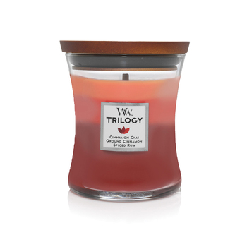 WoodWick 274g Scented Candle Exotic Spices Trilogy Medium