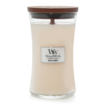 WoodWick 609g Scented Wax Candle White Honey Large