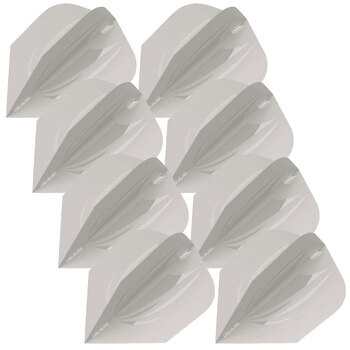 8x 3pc Target ID Pro Ultra No.6 Dart Flights Set - Grey