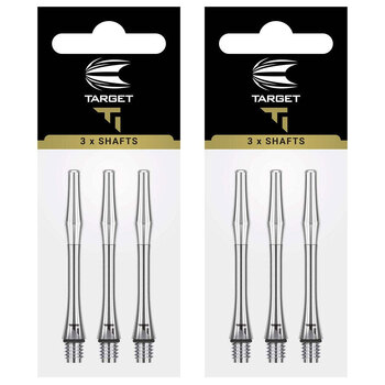 2x 3pc Target Titanium Pro Shaft Dart Accessory Intermediate