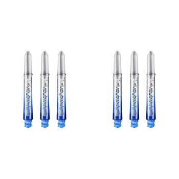 2x 3pc Target Pro Vision Shaft Multipack Intermediate - Blue