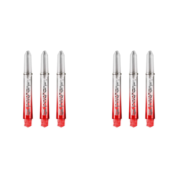 2x 3pc Target Pro Vision Shaft Multipack Intermediate - Red 