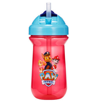 1pc The First Years Flip Top Straw Cup - Paw Patrol