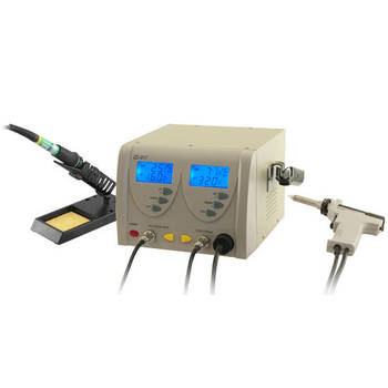 2in1 Soldering Desoldering Station w Lcd Display  Screen