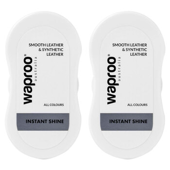 2PK Waproo Platinum Instant Shoe Polish/Shine All Colours