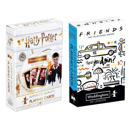 Waddingtons Playing Cards - Harry Potter & Friends