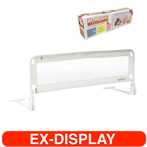 102cm White Safety Cot/Bed Rail Guard