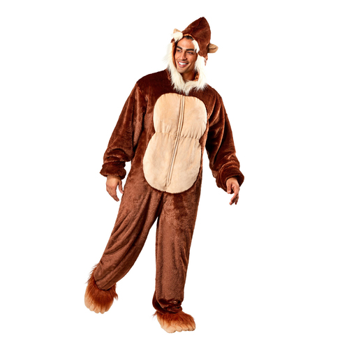 Rubies Big Foot Furry One Piece Costume Party Dress-Up - Size S-M