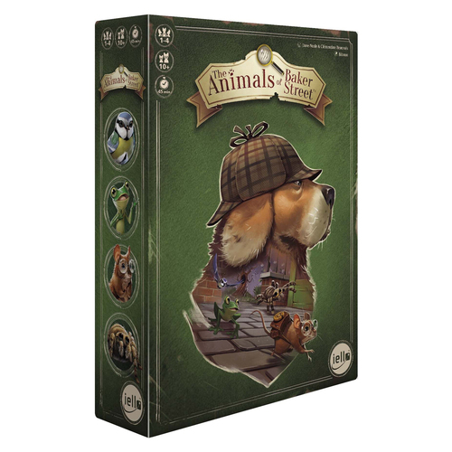 Iello The Animals of Baker Street Tabletop Party Board Game