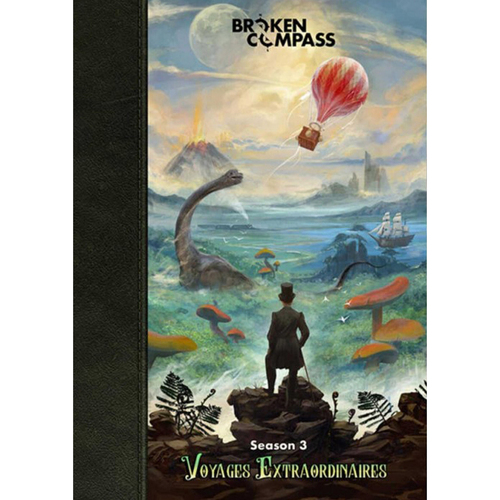 Cmon Broken Compass Voyages Extraordinaires S3 RPG Expansion Book Game 14y+