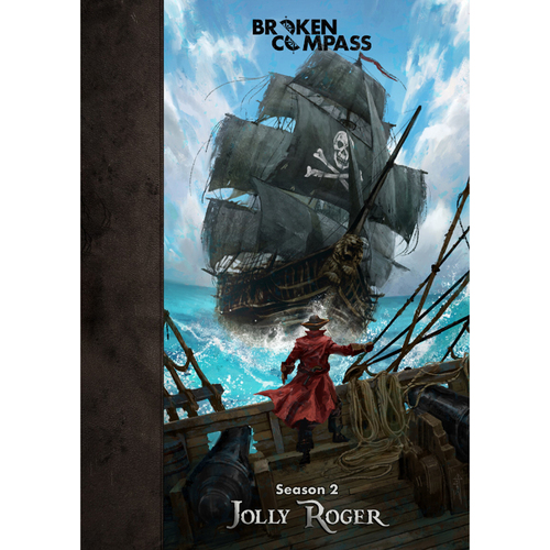 CMON Broken Compass Jolly Roger Season 2 RPG Rule Book 14y+