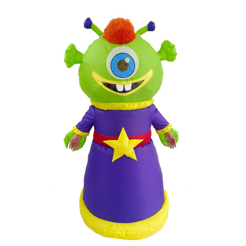 Rubies Alien Inflatable Adult Costume Party Dress-Up - One Size