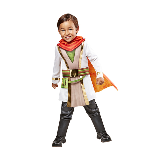 3pc Kai Brightstar Young Jedi Jumpsuit/Cape/Glove Kids Costume Set - Size T