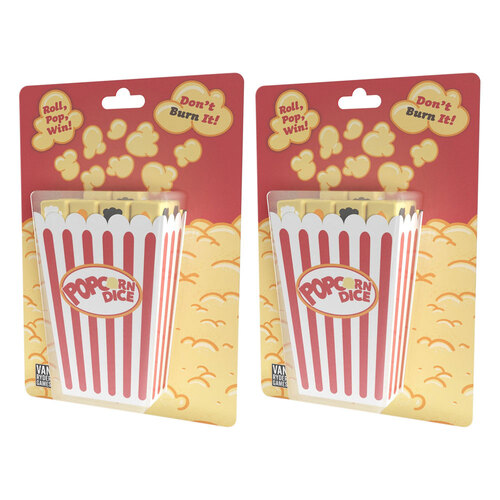 2PK Van Ryder Games Popcorn Kids/Family Interactive Dice Game 7y+