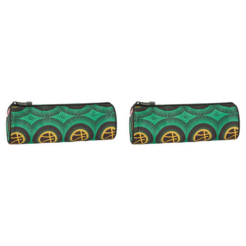 2PK Lego Round Pencil Roll Case Storage Lego Ninjago Dragon Power 23x8cm