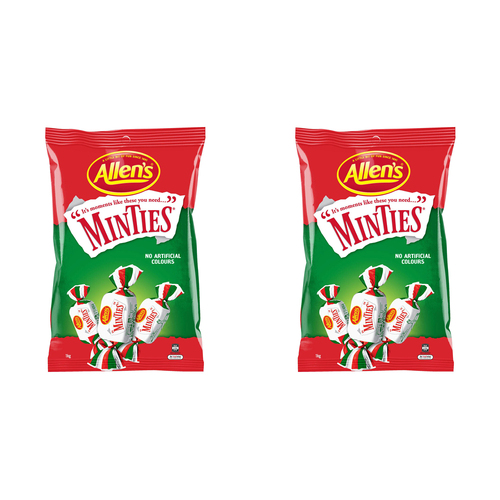 2PK Allen's 1kg Minties Bag