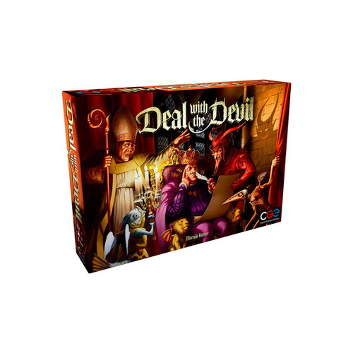 Czech Games Deal with the Devil Kids Strategy Board Game 14y+