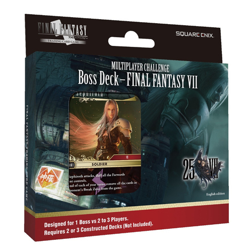 Final Fantasy TCG Multiplayer Challenge Boss Deck Final Fantasy VII