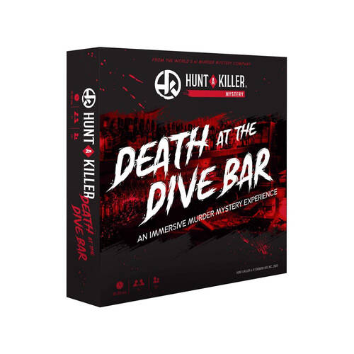 Hunt A Killer Death At The Dive Bar Murder Mystery Board Game 14y+